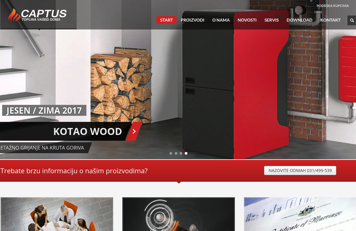 Captus Website